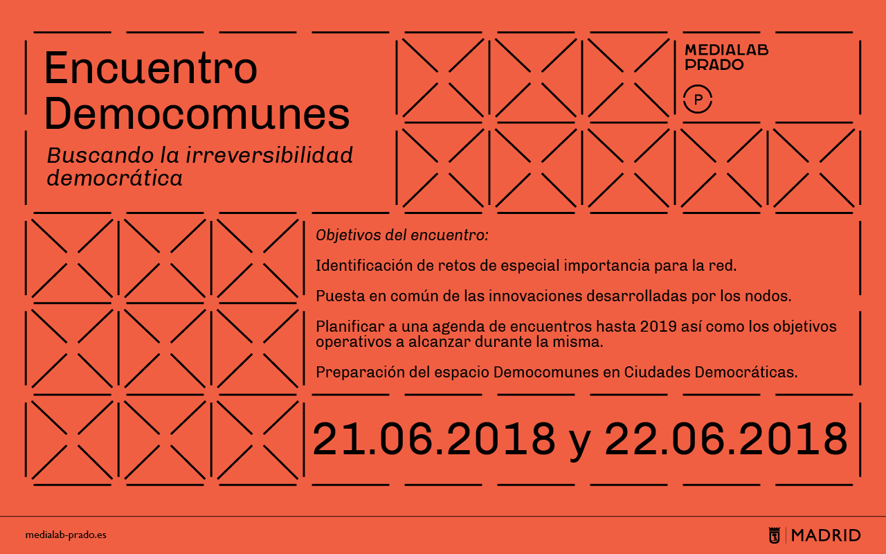 El encuentro DemoComunes tendrá lugar el 21 y 22 de junio