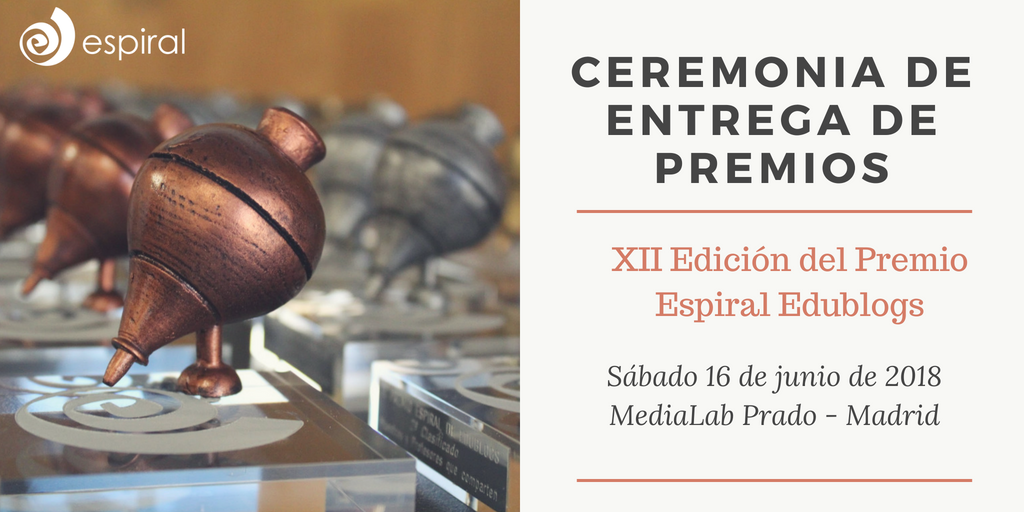 XII Edición del premio Espiral Edublogs
