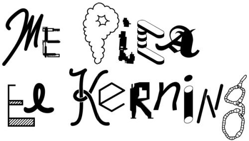 logo me pica el kerning