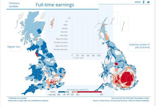 Desigualdad en el Reino Unido. Flickr CC BY Gwydion M. Williams