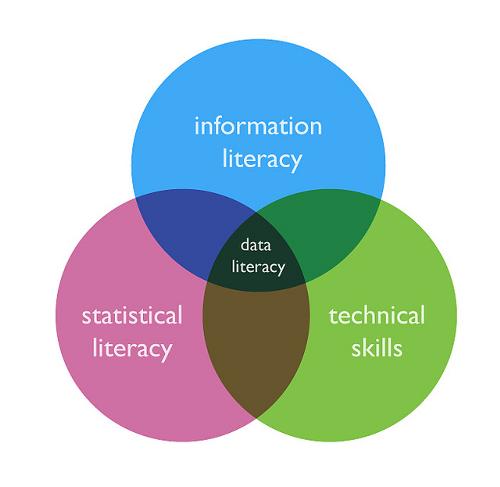 Imagen de Justin Grimes, What is data literacy? (1/6) intersection of information literacy? statistical literacy? technical skills? [[https://creativecommons.org/licenses/by-nc/2.0/][Licencia CC]]