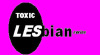 logo toxic lesbian