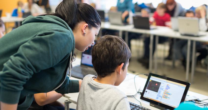 Sesión de CoderDojo Linz