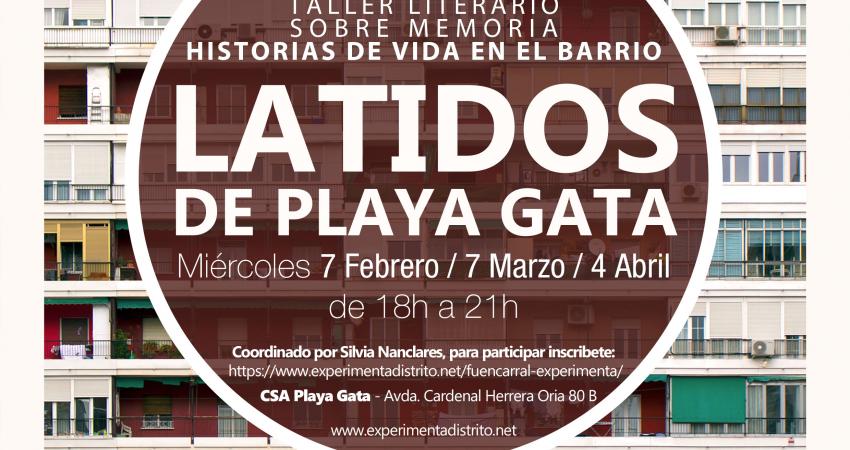 Taller "Latidos de Playa Gata" con Silvia Nanclares y Libros Libres y Activos