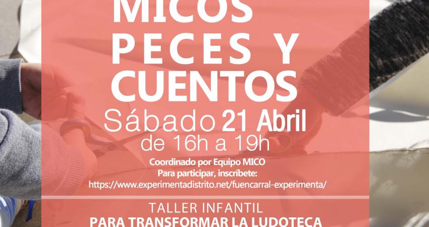 Taller famiiar "Micos, peces y cuentos"