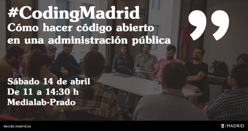 La hackatón servirá para mejorar la plataforma Decide Madrid