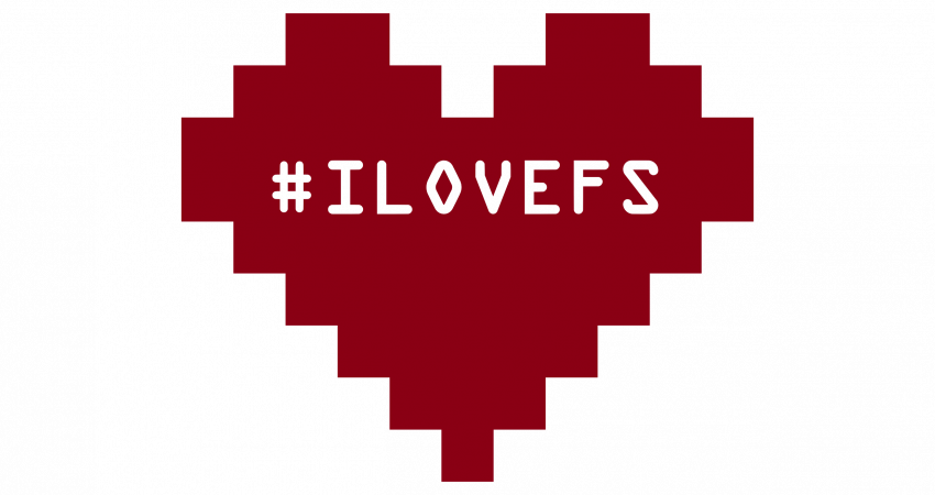Corazón del día del amor por el software libre