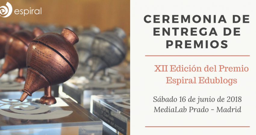 XII Edición del premio Espiral Edublogs