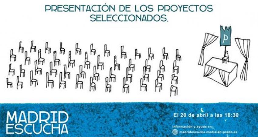 Imagen proyectos seleccionados Madrid Escucha